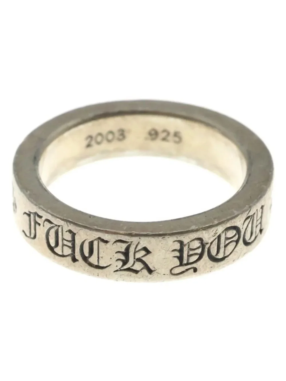 Chrome Hearts Spacer You Ring You Silver
